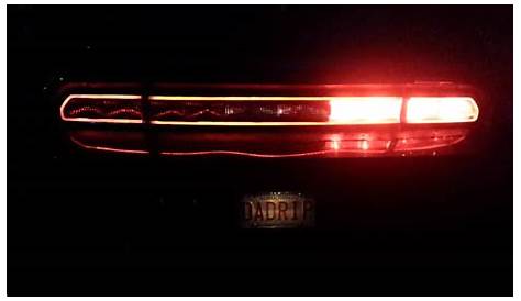 Dodge Challenger LED Tail Lights - YouTube