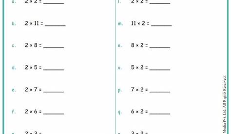 Worksheet Grade 3 Math Multiplication Mastery | Free math worksheets