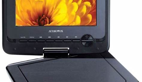 Audiovox 7" Swivel Widescreen Portable DVD Player Package System by