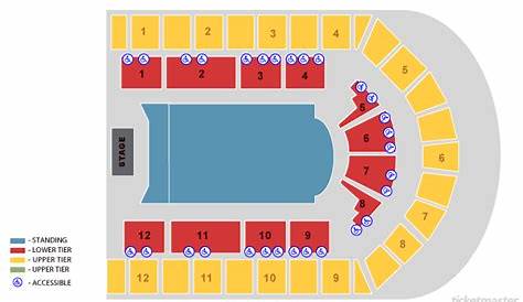 Years & Years Seating Plan - Utilita Arena Birmingham
