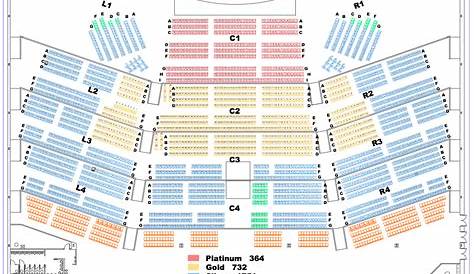 seating chart for soaring eagle outdoor concerts