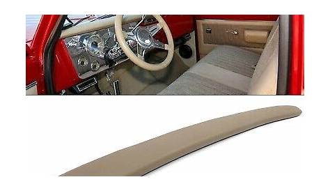 FOR 1967-1972 Chevy / GMC C10 Truck Dash Pad Cover- Brown 67 68 69 70