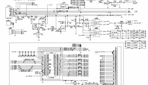 Electro help: LG LCD Monitor Flatron M1721A M1921A – Circuit Diagram