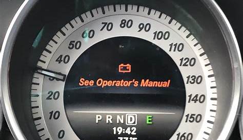 2014 W204 “see operator’s manual” battery - MBWorld.org Forums