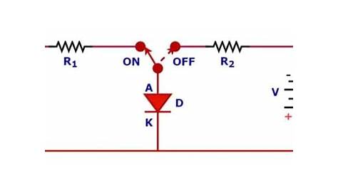 diode acts as a switch
