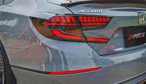 Kisah terbaik 2018 honda accord custom tail lights, tips, kisaran biaya