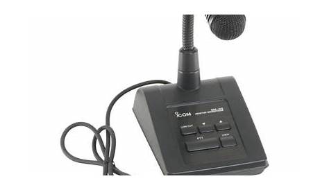 ICOM SM-50 Desktop Microphones SM-50