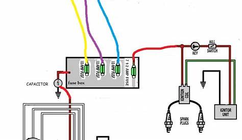 wiring for xs650 PMA capacitor