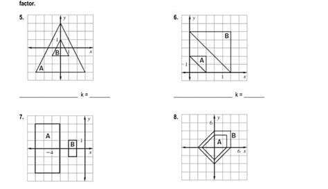 Dilation And Scale Factor Worksheet Answers — db-excel.com