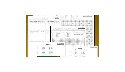 3rd Grade Measurement Worksheets - Printables & Worksheets