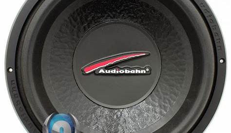 audiobahn 12 inch dual speakers