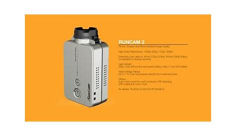 RunCam 2 HD Wide Angle Mini FPV ActionCam (1080p / 60fps) | Flying Tech