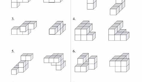 NEW 715 COUNTING CUBES WORKSHEETS | counting worksheet