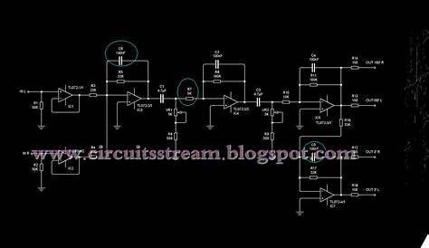 Using TL072 Op-Amp Subwoofer Filter Circuit Diagram | Electronic