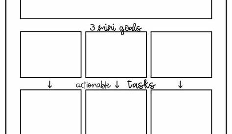 Goal Setting Worksheets - 3 Free Goal Planner Printables