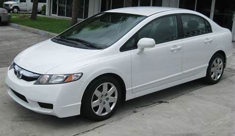 Buy used 2011 Honda Civic LX 4 DOOR WHITE AUTO FLORIDA 1 OWNER PRICED