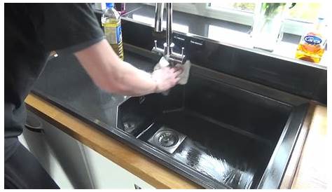 How To Clean Black Acrylic Sink