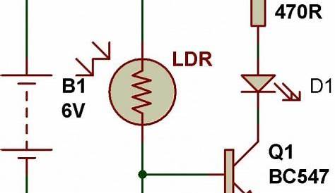ldr circuit diagram 230v