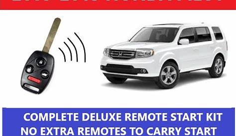 Plug and Play Remote Start Fits 2009-2015 Honda Pilot