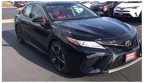Awesome 2018 Toyota Camry Black With Red Interior And Pics | Toyota