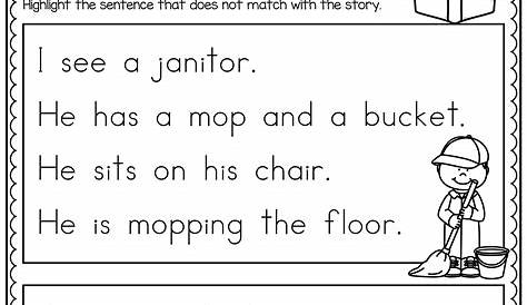 fun reading activities worksheets