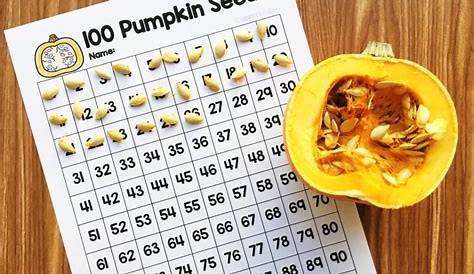 Counting Pumpkin Seeds - Simply Kinder