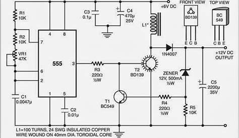 Latest DC-TO-DC Converter Circuit Diagram | Electronic Circuits Diagram