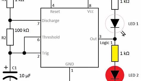 circuit design - How to flash between two different sets on LEDs using
