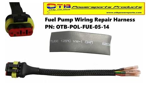 Fuel Pump Wiring Repair Harness