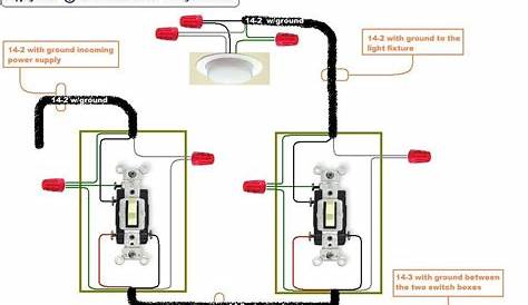 Wiring Two Way Switch - How a 2 Way Switch Wiring Works? | Two-Wire and