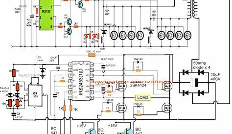Inverter Circuit Diagram Using Tl494 | Home Wiring Diagram