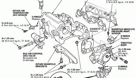 honda element engine diagram