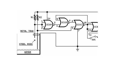 water pump control circuit diagram