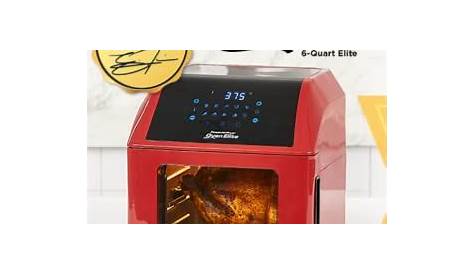 Amazon.com: 6 QT Power Air Fryer Oven Elite - 10 In 1 Cooking Features