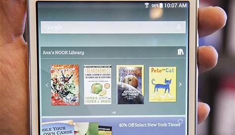 Samsung's first Nook tablet arrives at Barnes & Noble today for $179