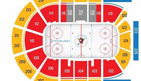 Binghamton Devils Arena Seating Chart | Elcho Table