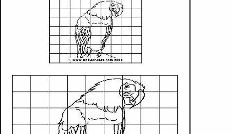 grid enlargement drawing worksheet