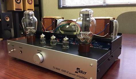 Elekit TU-8600 | 300B SE Vacuum Tube Amplifier DIY Kit » getAudio