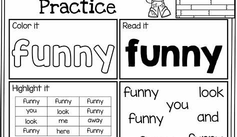 sight word is worksheets