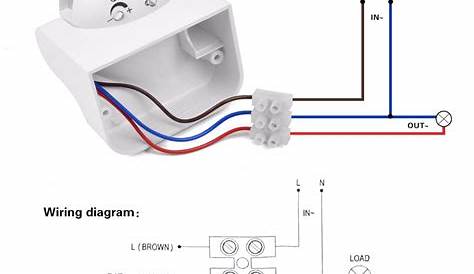 Motion Sensor Wiring Diagram - Wiring Diagram