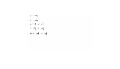 solving quadratic inequalities worksheet answers
