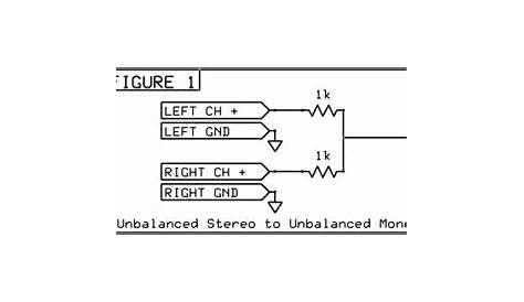 passive audio mixer circuit diagram