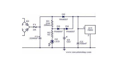 220v ups circuit diagram
