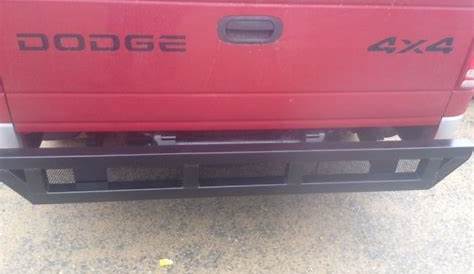 2001 dodge dakota rear bumper used