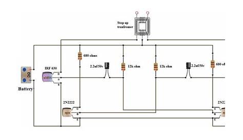 convert dc to ac circuit diagram