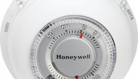 Buy Honeywell Round Manual Thermostat Off White