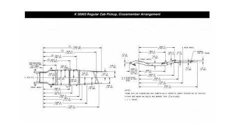 c1500 88 98 chevy truck frame dimensions