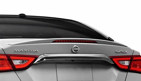 Dawn® - Nissan Maxima 2016-2017 Factory Style Flush Mount Rear Spoiler