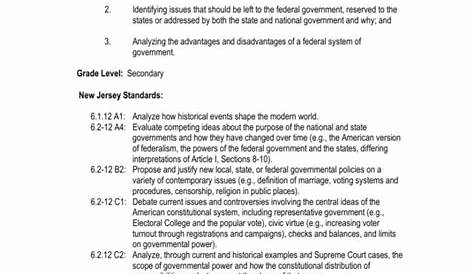 the federal in federalism worksheet