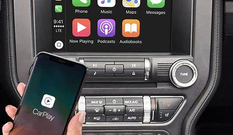 Système Apple Carplay sans fil et Android Auto pour Ford Mustang